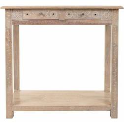 Alexandra House Living Entrance White Nature Sängbord 40x76cm