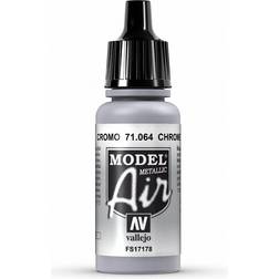 Vallejo Model Air Metallic Chrome 17ml