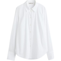 H&M Cotton Blend Blouse - White