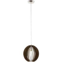 Eglo Cossano Brown Pendant Lamp 30cm