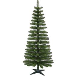 Santa Savers Slim Spruce Green Christmas Tree 182cm