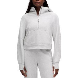 Lululemon Scuba Oversized Half-Zip Hoodie - Heathered Core Ultra Light Grey
