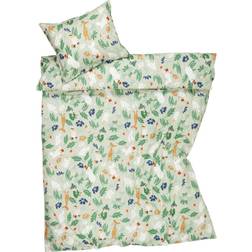 Arabia Moomin Kukkatarha Duvet Cover Multicolour, Green (210x150cm)