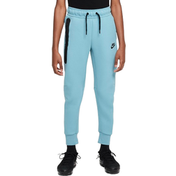 Nike Sportswear Tech Fleece Older Kids' Boys' Trousers Blue Cotton/Polyester