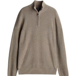 H&M Slim Fit Sweater - Dark Beige