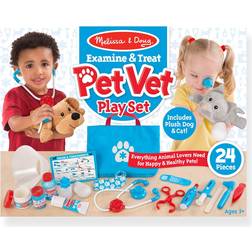 Melissa & Doug Examine & Treat Pet Vet Play Set