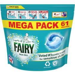 Fairy Non-Bio Pods Laundry Detergent Capsules 61 Washes