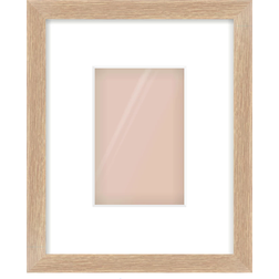 Oak Veneer Flat Frame Photo Frame 10x15cm