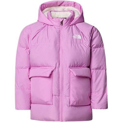 The North Face Kid's Down Fleece-Lined Parka - Dragonfruit (NF0A88VF-1I8)