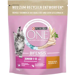 Purina ONE Junior Rich in Chicken and Whole Grain Cereals Cat Food 0.75kg