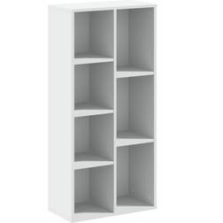 vidaXL 852789 White Bokhylla 105cm