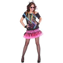 Widmann 80's Rock Girl Costume