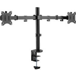 Dutzo Monitor holder for 2 monitors 17" 32" Office Pole Edition