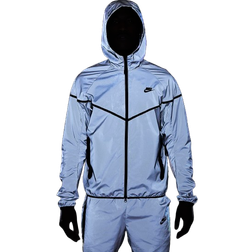 Nike Men's Tech Woven Flash Jacket - Reflective Silver/Black