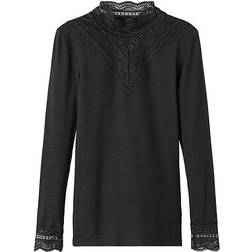 Name It X-Slim Fit Long Sleeved Top - Black (13211692)