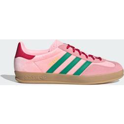 adidas Gazelle Indoor - Court Green/Glow Pink/Gum