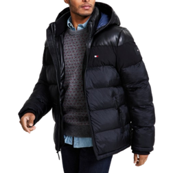 Tommy Hilfiger Men's Quilted Puffer Jacket - Dark Mode Combo