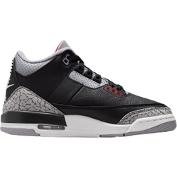 Nike Air Jordan 3 Retro GS - Black/Cement Grey/Summit White/Fire Red