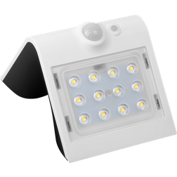 Shada Solar LED Outdoor White Vægarmatur
