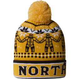 The North Face Kid's Ski Tuke Beanie - Summit Gold Him Suit Jacquard (NF0A7WJ8-9IO)