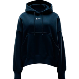 Nike Sportswear Phoenix Fleece Women's Over-Oversized Pullover Hoodie - Armory Navy/Sail