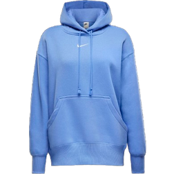 Nike Sportswear Phoenix Fleece Women's Oversized Pullover Hoodie - Royal Pulse/Sail