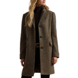 Lauren Ralph Lauren Women's Single Breasted Walker Coat - Broken Twill