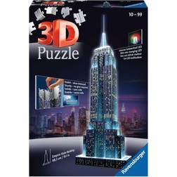 Ravensburger Puzzle 3D Building Empire State Building Night Special Edition