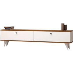 Hanah Home Paris White/Walnut TV-bänk 160x40cm
