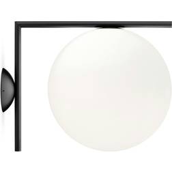 Flos IC Lights C/W2 Black Väggarmatur