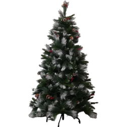 Samuel Alexander Avatika Frosted Green Christmas Tree 210cm