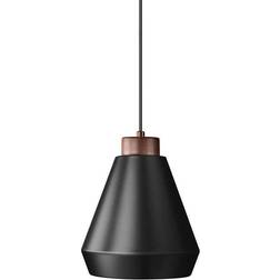 Herstal Medium Edge Chandelier Matt Black/Bronze Pendant Lamp 25cm