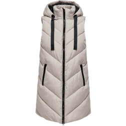 Only Jdy Skylar Down Vest - Grey/Chateau Grey