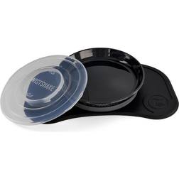 Twistshake Set Click-Mat Mini Blanco Plato