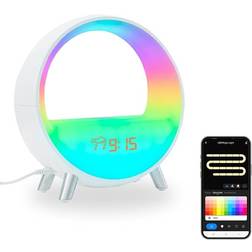 ValueLights Smart Sunrise Wake Up Light Alarm Clock