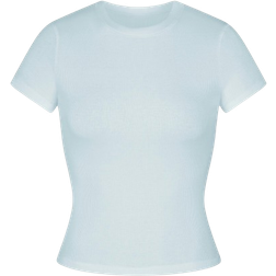 SKIMS Cotton Rib T-shirt - Opal