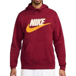Nike Club Fleece Men's Pullover Hoodie - Team Red