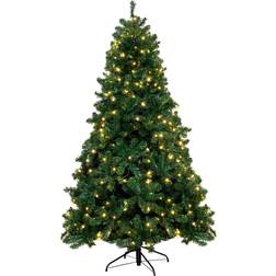 Christmas Tree World Pre-lit Arbor Vitae Green Christmas Tree 180cm