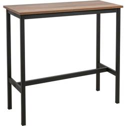 Heran Brown Bar Table 40x100cm