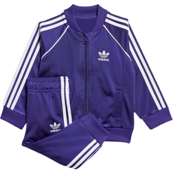 adidas Kid's Adicolor SST Tracksuit - Collegiate Purple