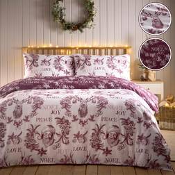 Charlotte Thomas Santa Joy Påslakan Lila (200x135cm)