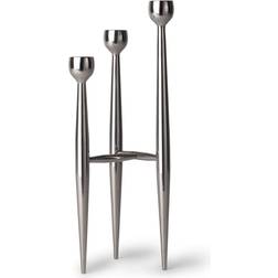Spring Copenhagen Appollo Silver Candlestick 32cm