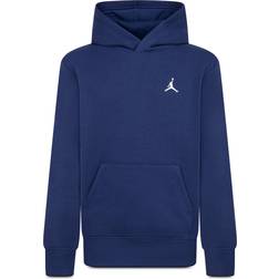 Nike Big Kid's Jordan MJ Brooklyn Fleece Pullover Hoodie - Midnight Navy (95D232-U90)