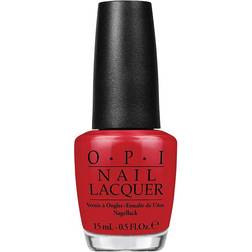 OPI Nail Lacquer Red Hot Rio 15ml