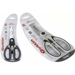 Quttin Scissors 50613 Kitchen Stainless Steel 21 x 9.5 cm 12 Units Kitchen Scissors 2pcs