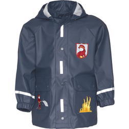 Playshoes Raincoat Fire Department - Dark Blue