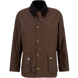 Barbour Ashby Waxed Cotton Jacket - Bark