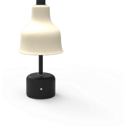 NUAD Avra Black/Cream Bordlampe 32.5cm
