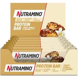 Nutramino Protein Bar Crispy Vanilla & Caramel 55g 12 st