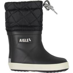 Aigle Giboulee Gummistiefel, Schwarz/Weiß